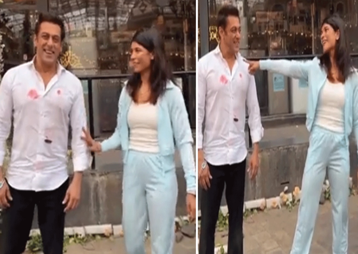 'इतना करो ना मुझे प्यार', सलमान खान ने किया बॉक्सर Nikhat Zareen के साथ डांस