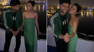 Shehnaaz Gill - Guru Randhawa Blush While Romancing in Dubai, Watch Their Dance on 'Moon Rise' Song