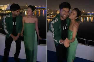 Shehnaaz Gill - Guru Randhawa Blush While Romancing in Dubai, Watch Their Dance on 'Moon Rise' Song