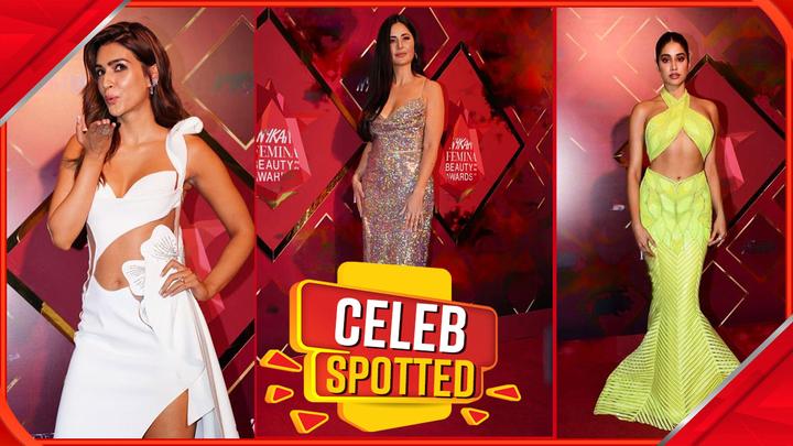 Katrina Kaif To Kriti Sanon, Celebs Graced The Red Carpet, Netizens Totally Mesmerized - Watch Video