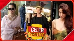 Celeb Spotted: बोल्ड अवतार में बॉयफ्रेंड के साथ स्पॉट हुईं दिशा, डीप नेक डेनिम जम्पसूट में जान्हवी ने ढाया कहर | Watch Video