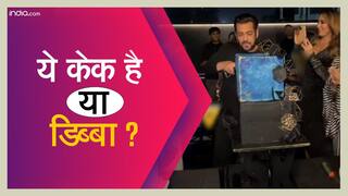 Salman Khan Birthday: सलमान खान ने दिलकश अंदाज में मनाया अपना जन्मदिन, केक देख फैंस बोले ये डिब्बा है या केक | Watch Video