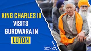 King Charles III Inaugurated New Gurdwara In Luton, He Bowed Down To The Guru Granth Sahib | Trending Video