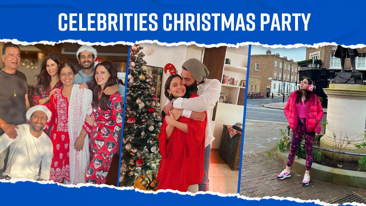 Ranbir - Alia To Vicky - Katrina, Here's How B-Town Celebs Celebrated Christmas | Watch Video