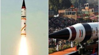 LAC पर चीन से झड़प के बाद भारत ने अग्नि-V बैलिस्टिक मिसाइल का किया सफल परीक्षण, बीजिंग तक मारक क्षमता