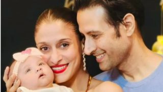 Apurva Agnihotri-Shilpa Saklani Welcome Little Baby Girl Ishaani And Call Her 'Miraculous Gift'- Watch Viral Clip