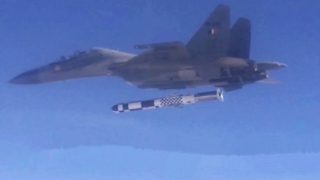 India Successfully Test Fires Extended Range Version of BrahMos Air Launched Missile From Sukhoi Jet | Watch