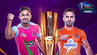 PKL 2022 Final: Jaipur Pink Panthers Clinch 2nd Pro Kabaddi League Title; Beat Puneri Paltan 33-29