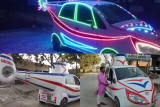 Man Revamps His Nano Car to Give it a Helicopter-like Look. Pretty Dope Right?