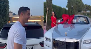 WATCH: CR7 Gets Rolls Royce From Girlfriend Georgina Rodriguez! Video Goes VIRAL