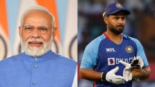 Prime Minister Narendra Modi 'Distressed' By Accident of Rishabh Pant, Called Up His Family to Inquire About Health