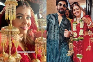देवोलीना भट्टाचार्जी बनीं दुल्‍हनियां, सिंदूर-मंगलसूत्र वाली फोटो वायरल...फैंस ने पूछा 'दूल्हा कहां है'