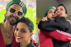 FIFA फाइनल के दौरान एक दूसरे की बाहों में नजर आए दीपिका-रणवीर, जीत पर ऐसे मनाया जश्न- Video