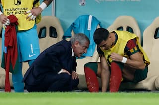 फीफा विश्व कप : क्रिस्टियानो रोनाल्डो के क्वार्टर फाइनल में ना खेलने से खुश होंगे मोरक्को के कोच