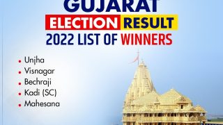Gujarat Assembly Elections 2022 Highlights: BJP Clean-Sweeps Unjha, Visnagar, Becharaji, Kadi, Mahesana | Check FULL LIST OF WINNERS
