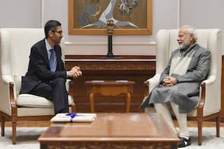 गूगल सीईओ सुंदर पिचाई ने पीएम मोदी से मुलाकात की, ट्वीट किया- आपके नेतृत्व में तेज तकनीकी परिवर्तन प्रेरणादायक