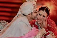 Hansika Motwani Tears up, Gives Full Glimpse of Her Gorgeous Lehenga in New Pics From Wedding
