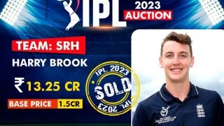 IPL Auction: नीलामी में छाए हैरी ब्रूक, 13.25 करोड़ में सनराइजर्स हैदराबाद ने खरीदा