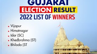 Highlights | Gujarat Election Result 2022: BJP Wins In Himatnagar, Idar & Bhiloda While CONG Bags Vijapur, Khedbrahma | Latest Winners LIST