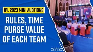 IPL Auction 2023: New Auction Rules, Players Base Price, Purse Value of Each Team Explained - Watch Video