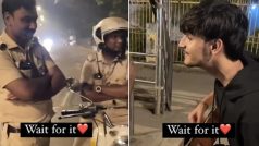 मुंबई पुलिस को 'केसरिया तेरा इश्क' गाकर शख्स ने बनाया अपना फैन, Video ने मचाई हलचल