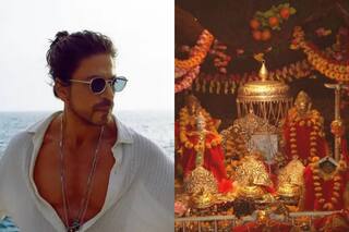 शाहरुख खान ने मां वैष्णो के दरबार में टेका माथा, आधी रात को लगाई हाजिरी- Video