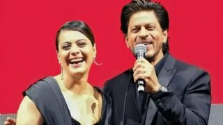 Shah Rukh Khan - Kajol Twin in Black, Treat Fans With Cute Antics at DDLJ Screening At Red Sea International Film Festival 2022, Watch
