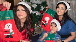 Shweta, Palak And Reyansh Tiwari Celebrate Pre-Christmas With Love And Light, Fans Say 'Crushing Hard on Mom And Daughter' - See Photos