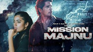 Sidharth Malhotra's Spy-Thriller 'Mission Majnu' to Hit Netflix On January 20 - Official Statement