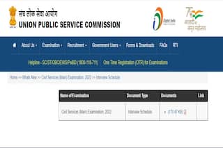 UPSC CSE 2022 Interview Schedule Out at upsc.gov.in; Check Dates, Timing Here