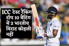 ICC टेस्ट रैंकिंग-टॉप 10 बैटिंग में 2 भारतीय, विराट नहीं