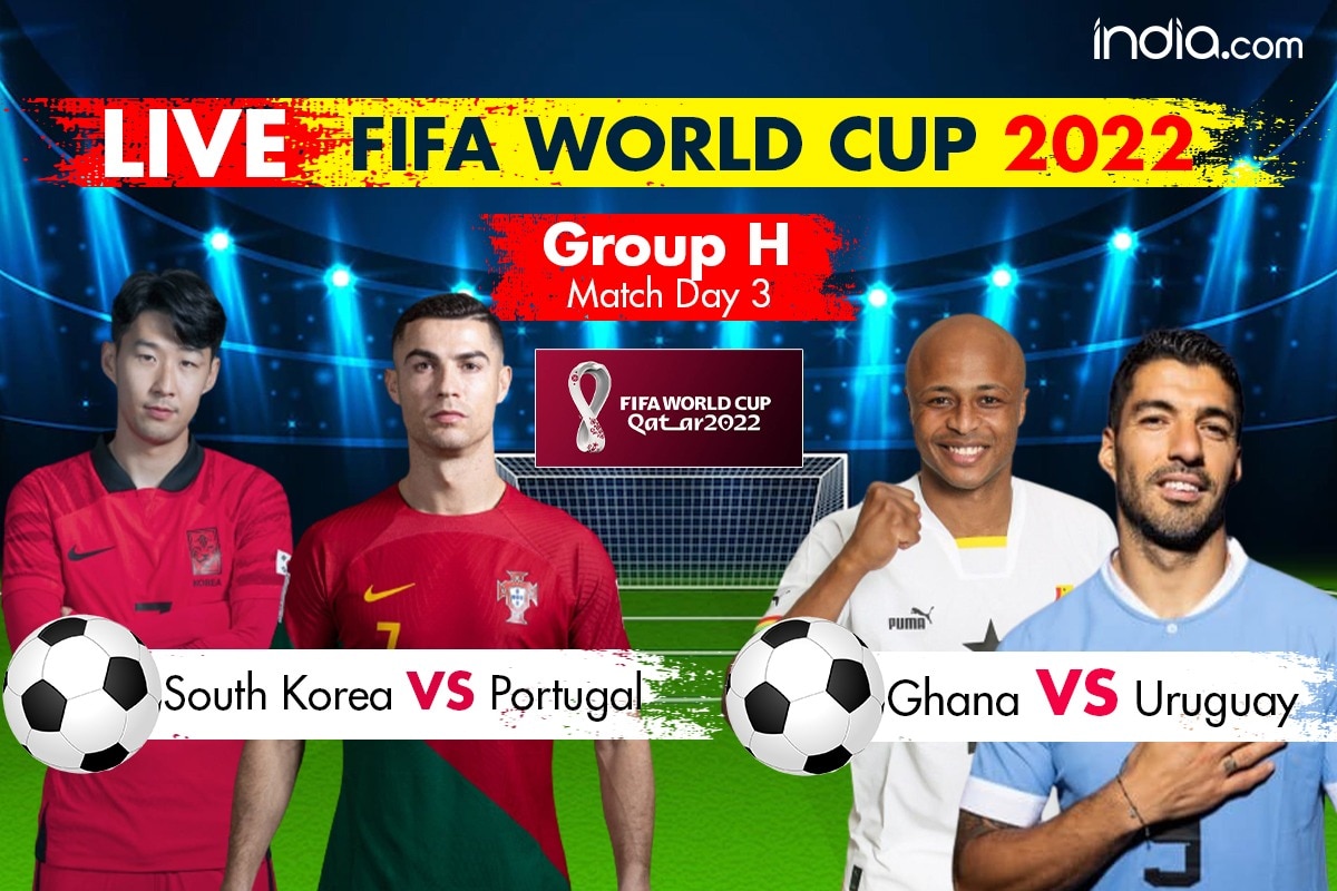 Highlights FIFA World Cup 2022- Group H, South Korea vs Portugal, Ghana vs Uruguay POR, URU Qualify For Round of 16