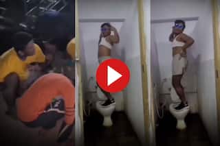 Viral Video Today: टॉयलेट सीट पर 'पतली कमरिया' मटकाने लगा लड़का, बहुत खतरनाक है आगे का नजारा | देखिए ये वीडियो
