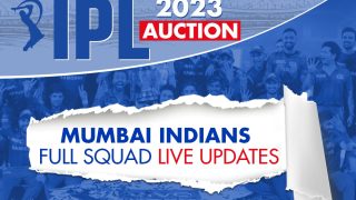 Mumbai Indians (MI) Full Squad List IPL Auction 2023: MI Bring in Cameron Green and Jhye Richardson For New Season