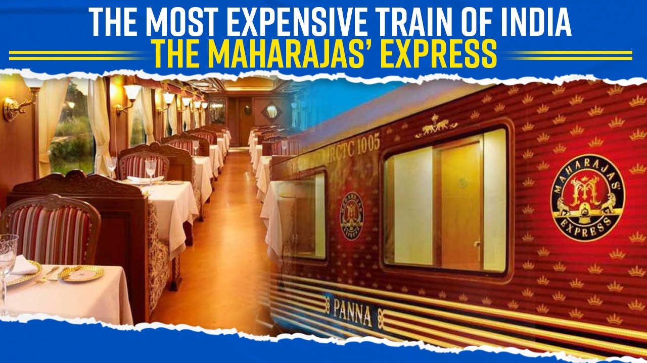 The Maharaja Express: India's Most Expensive Train Can Cost You More Than 19 Lacs, Take A Look At It | Watch Video