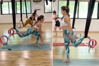 Malaika Arora's Latest Workout Video Inspires Fans With Core Stretching On a Working Monday