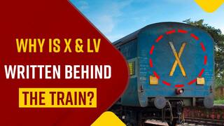 Indian Railways: Why Is X And LV Written On Last Compartment Of Train? Watch Video To Find Out