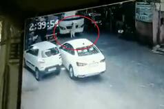 Video: Elderly Man Escapes Death Miraculously As Bus Runs Over Him In Mumbai's Powai