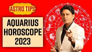 Horoscope Prediction 2023: What Blessings And Challenges Has 2023 Stored In For Aquarius? Prediction By Astrologer Sundeep Kochar- Watch Video