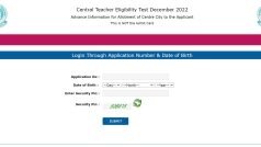 CBSE CTET Admit Card 2023: सीबीएसई सीटेट रिशेड्यूल परीक्षा के लिए एडमिट कार्ड जारी, डाउनलोड लिंक