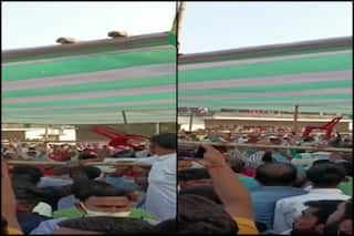 Video: CTET Aspirants Hurl Chairs At Bihar CM Nitish Kumar's Public Rally In Muzaffarpur