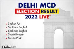 Delhi MCD Election Result 2022: Shakur Pur, Shalimar Bagh-A, Shalimar Bagh-B, Shastri Nagar, and Shastri Park Results