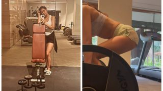 Disha Patani Stuns in Sexy Workout Video as She Flaunts Her Hot-Toned Legs