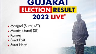Mandvi (Surat), Surat North, Mangrol, Kemrej, Surat East Gujarat Election Result 2022 Updates: BJP Trumps Massive Victory In All 5 Constituencies