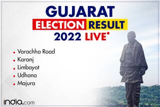 Gujarat Election Result 2022 Updates: BJP Makes Clean Sweep In Varachha Road, Karanj, Limbayat, Udhana, Majura