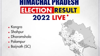 Himachal Election Result 2022 Highlights: Kangra, Shahpur, Dharamshala, Palampur, Baijnath (SC) | Winners List