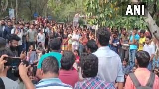 Massive Protest At Hyderabad University After Professor Arrested For Molesting Thai Student