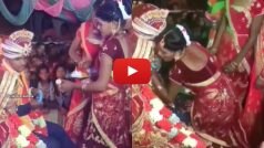 Jija Sali Ka Video: साली को पकड़कर रसगुल्ला खाने लगा दूल्हा, तभी लड़की ने जो किया हिल गया - देखिए वीडियो