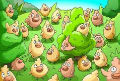 Optical Illusion: Can You Find The Pig Hidden Among These Chickens Within 5 Seconds?