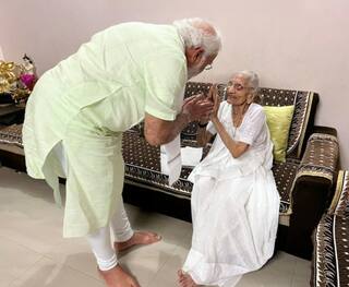 Heeraben Health Update: PM Modi Visits Mother In Ahmedabad U N Mehta Hospital, Doctors Say 'Condition Stable'